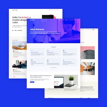 Welcoming Zerostatic Jekyll Theme