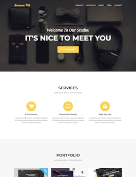 Agency Jekyll Theme