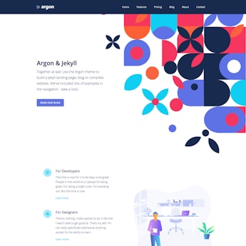 Argon Jekyll Theme