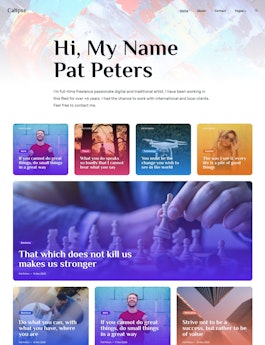 Calipse Jekyll Theme