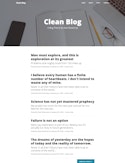 Clean Blog