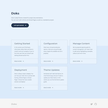New documentation theme