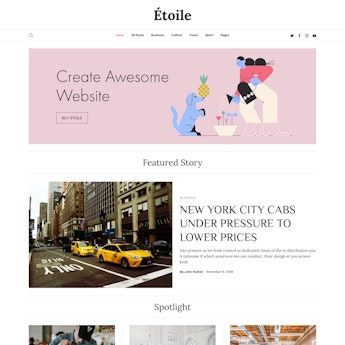 Étoile Jekyll Theme