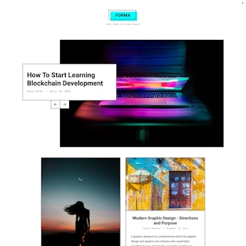 Forma Jekyll Theme