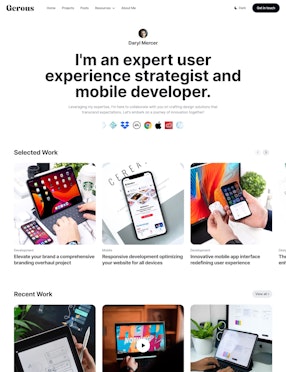 Gerous Jekyll Theme