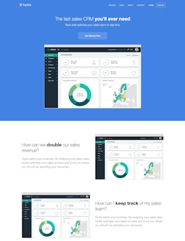 Hydra landing page theme Jekyll Theme