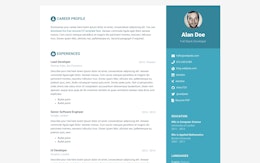 Online CV – Minimal resume/CV theme – Jekyll Themes