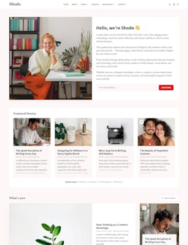 Shodo Jekyll Theme